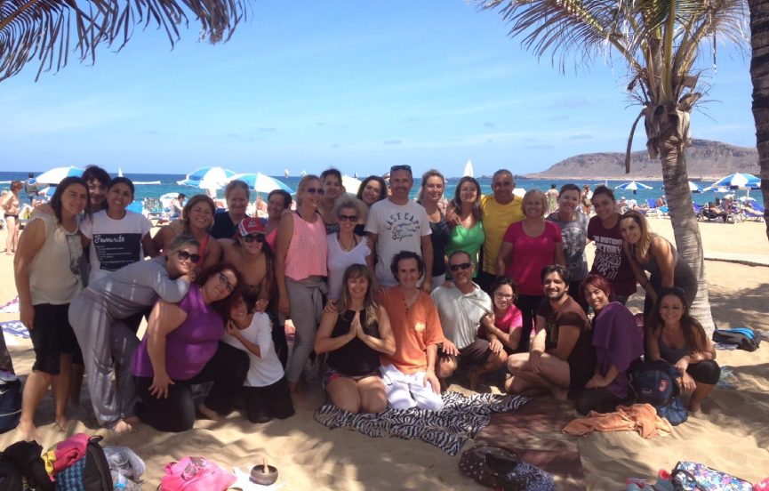 yogahome comunity at beach las canteras in Gran Canaria